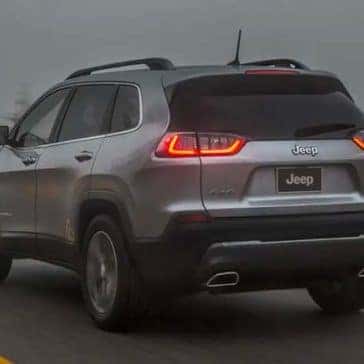 Gray Jeep Cherokee