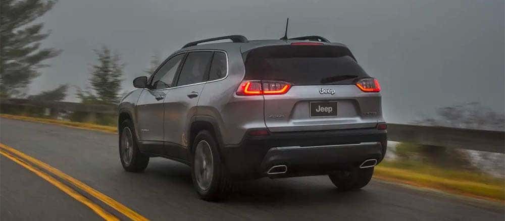 Gray Jeep Cherokee