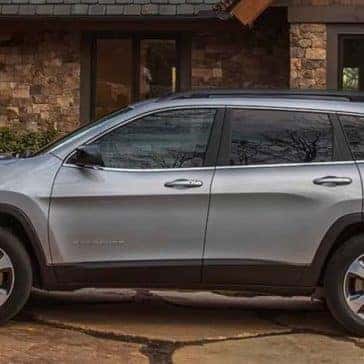Gray Jeep Cherokee