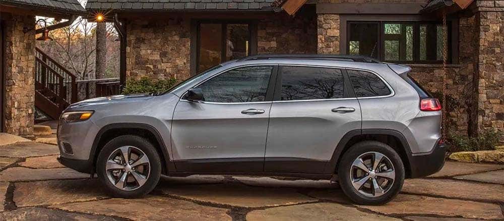 Gray Jeep Cherokee