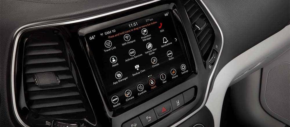 Jeep Cherokee screen