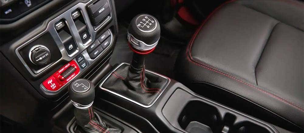Jeep Wrangler shifter