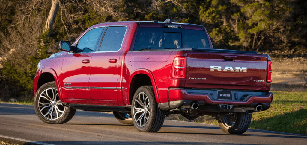 "2025 RAM 1500: Redefining Power, Luxury, and Innovation in Pickup Trucks. Explore its Bold Design, Powerful Engines, and Cutting-Edge Technology at Brown's Chrysler Dodge Jeep Ram.