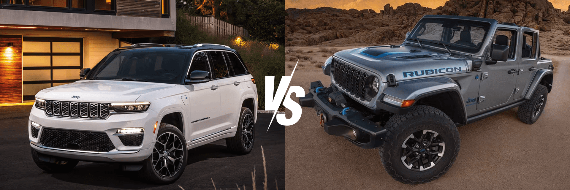Jeep Cherokee 4xe vs Jeep Wrangler 4xe