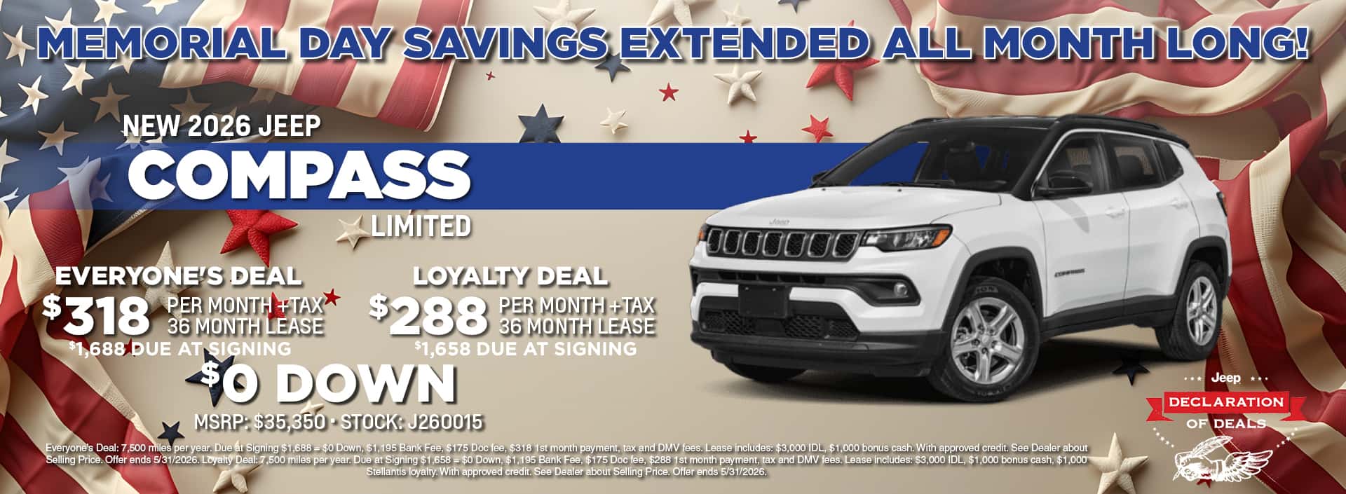 NEW 2026 JEEP COMPASS LIMITED