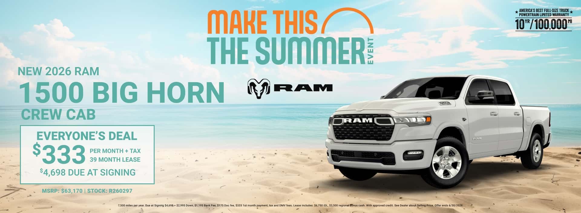 NEW 2026 RAM 1500 BIG HORN
