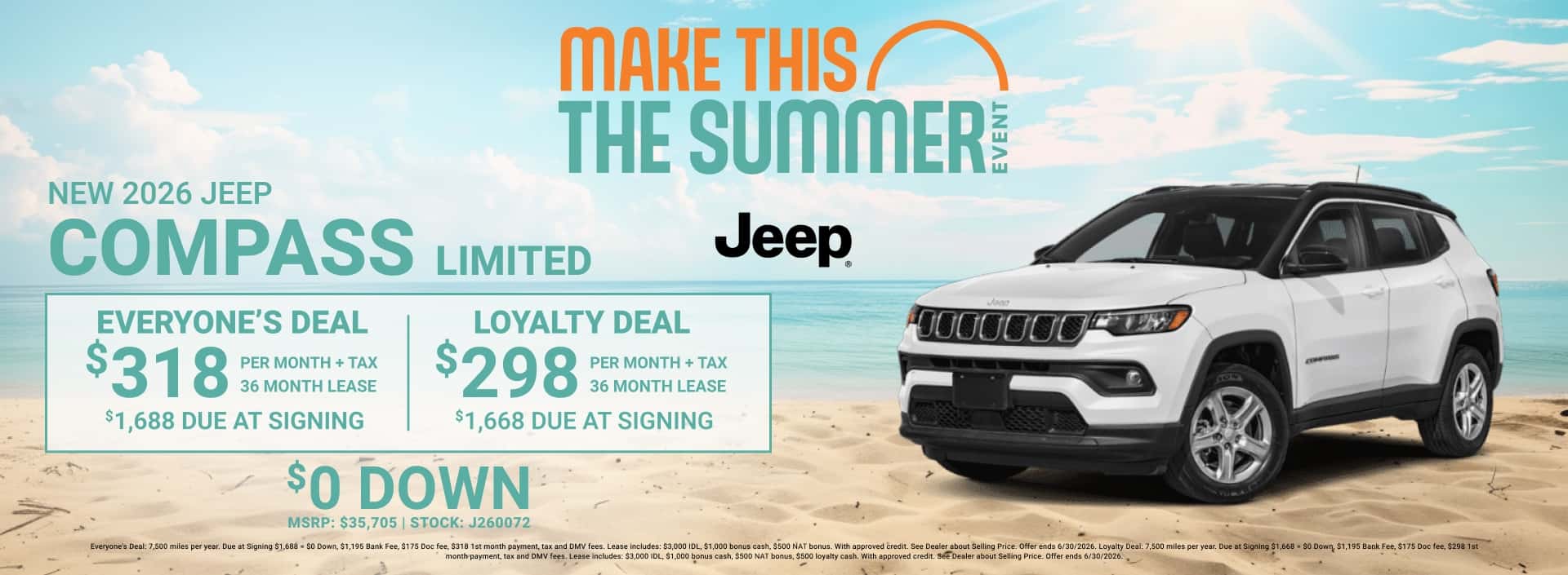 NEW 2026 JEEP COMPASS LIMITED
