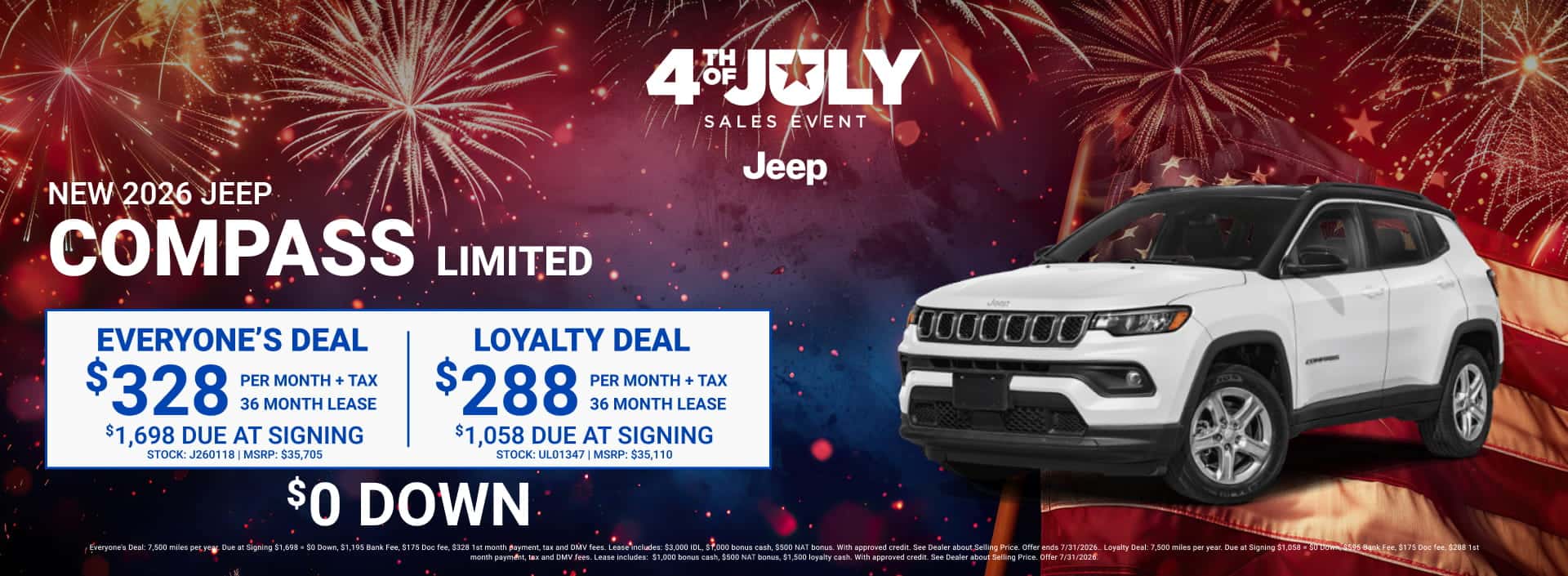 NEW 2026 JEEP COMPASS LIMITED