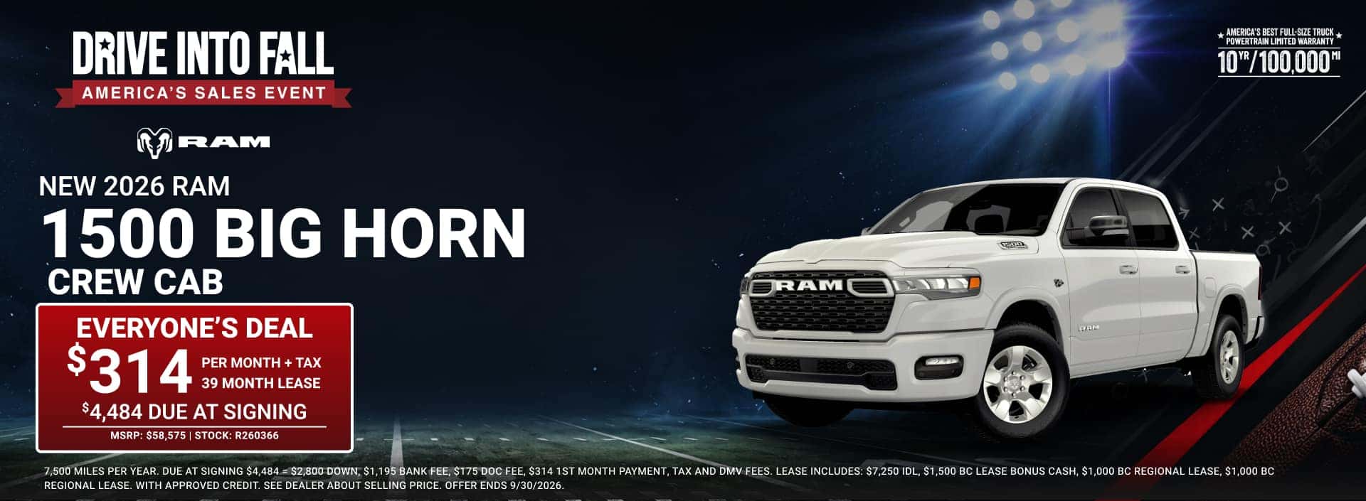NEW 2026 RAM 1500 BIG HORN