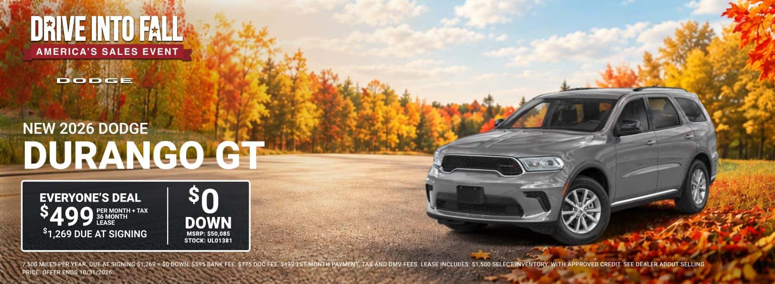 NEW 2026 DODGE DURANGO GT
