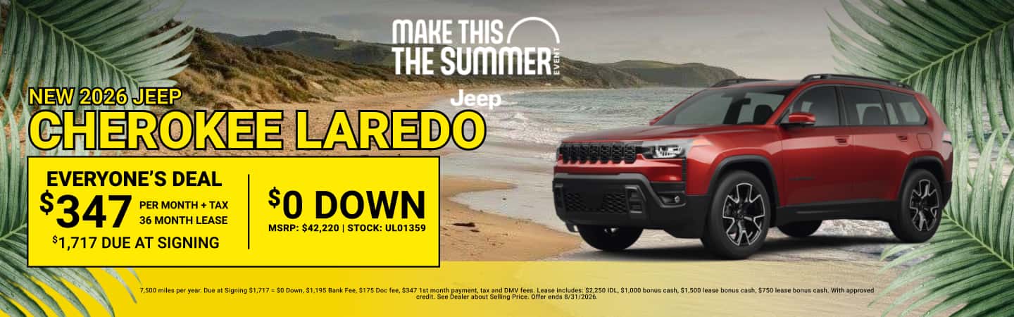 2026 Jeep Cherokee Laredo