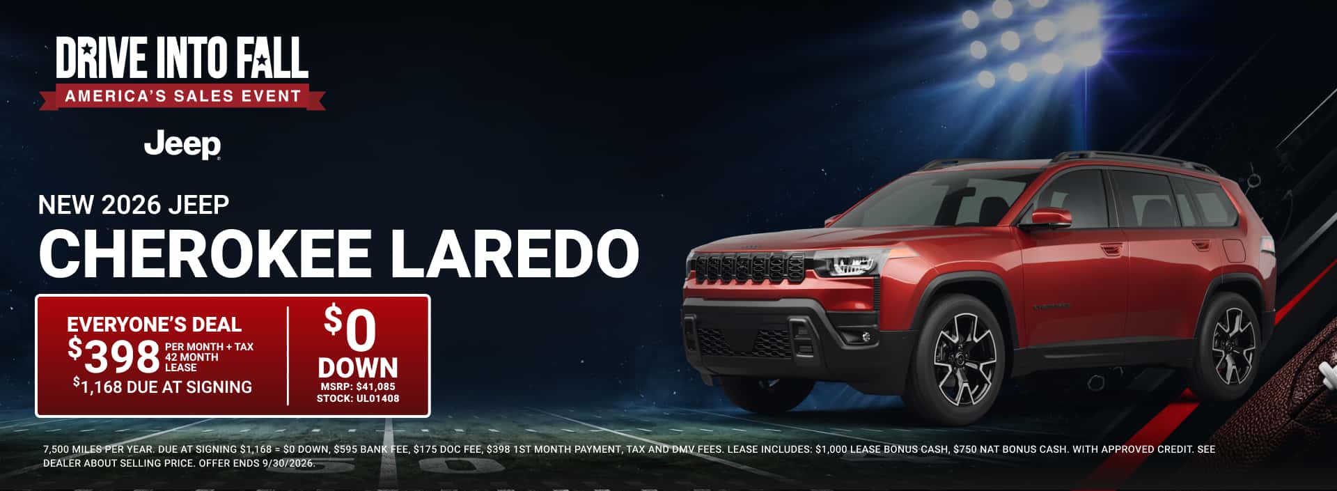 2026 Jeep Cherokee Laredo
