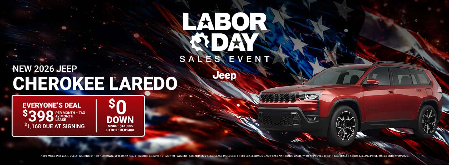 2026 Jeep Cherokee Laredo