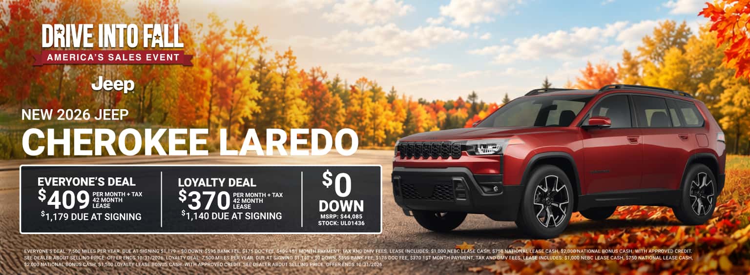 2026 Jeep Cherokee Laredo