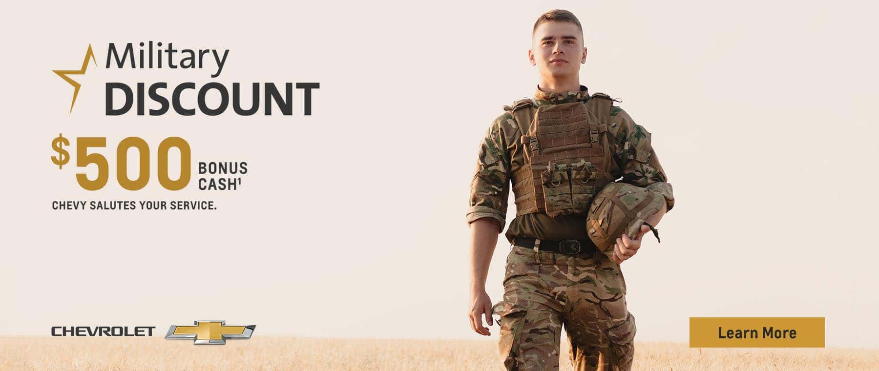 $500 military discount