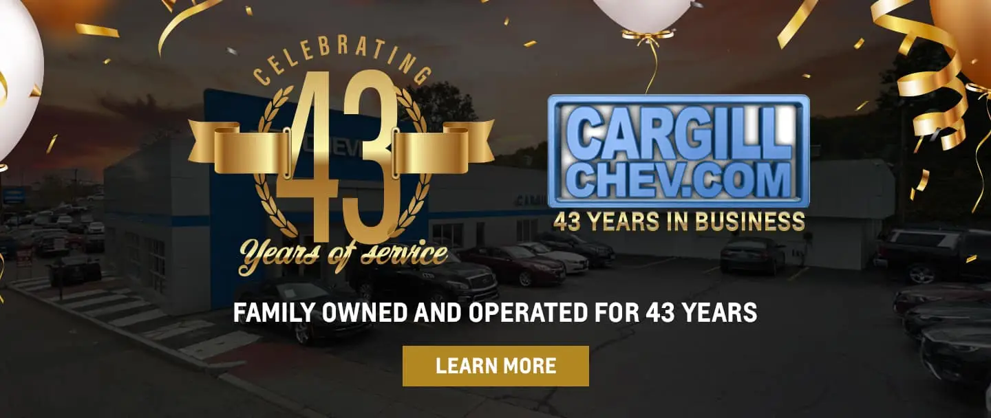 Cargill Chevrolet Company, Inc. Chevrolet Dealer in Putnam, CT