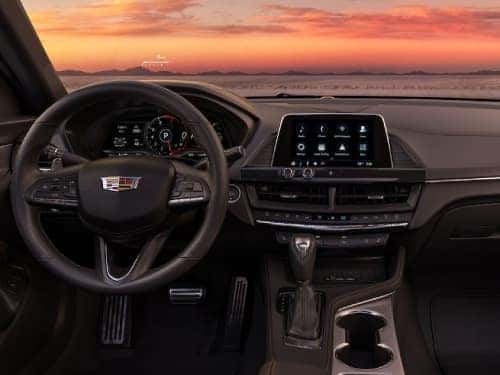 2024 Cadillac CT4 view of dash