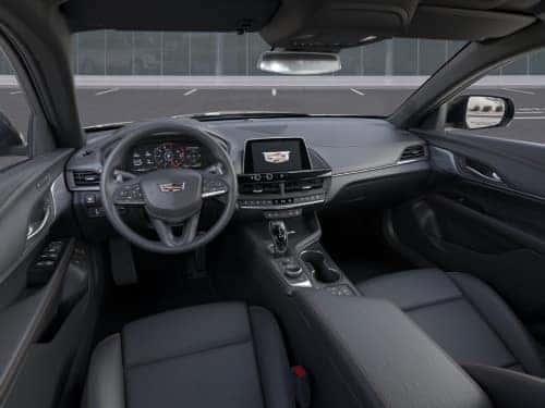 2025 Cadillac CT4-V interior view