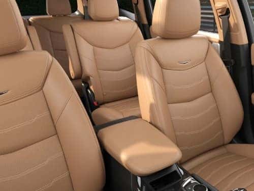 2025 Cadillac XT6 interior view of seats