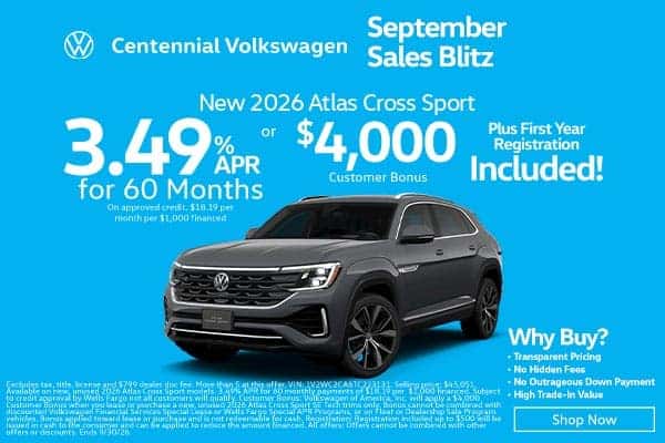 New 2026 Atlas Cross Sport