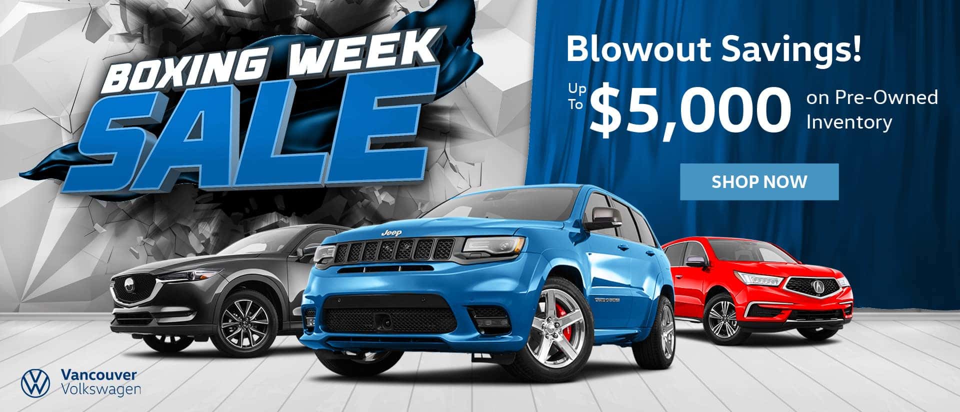 Boxing Week at Vancouver Volkswagen
