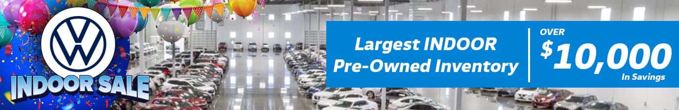 The Indoor Sale at Vancouver Volkswagen