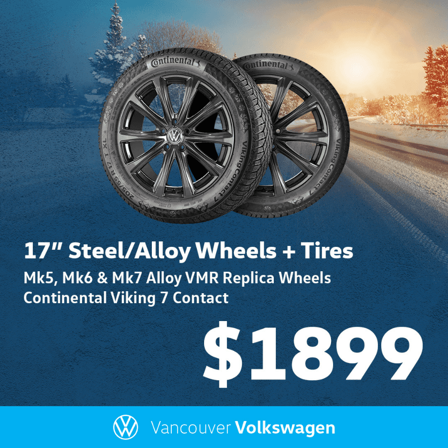 17" Winter Tire Packages - Golf