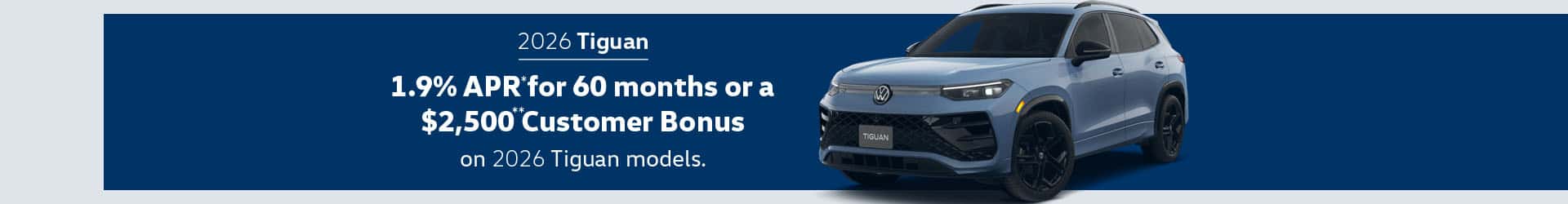 2026 VW TIGUAN SPECIAL