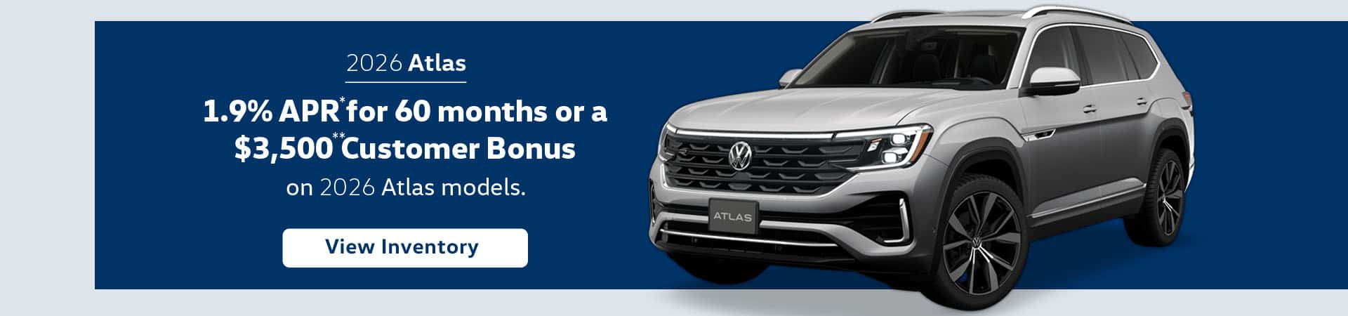 2026 VW Atlas Special