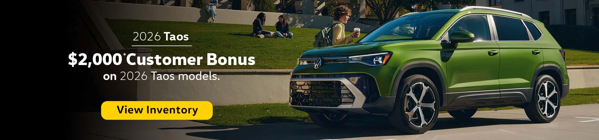 2026 VW TAOS SPECIAL OFFER