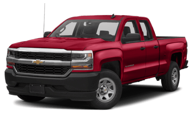 Red Chevy Silverado 1500