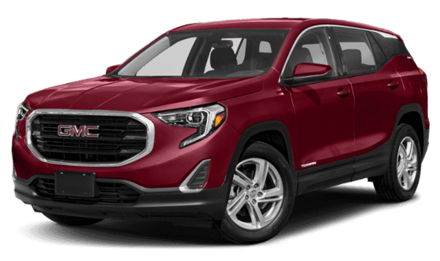 Red GMC Terrain SUV