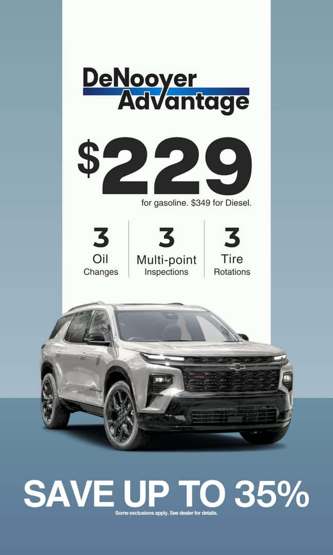 DeNooyer Advance Package