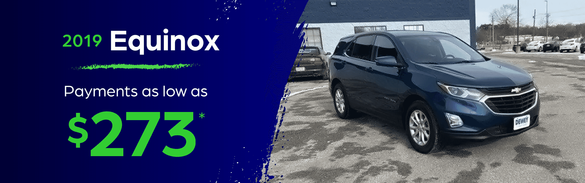 2019 Equinox payments as low as $273 a month