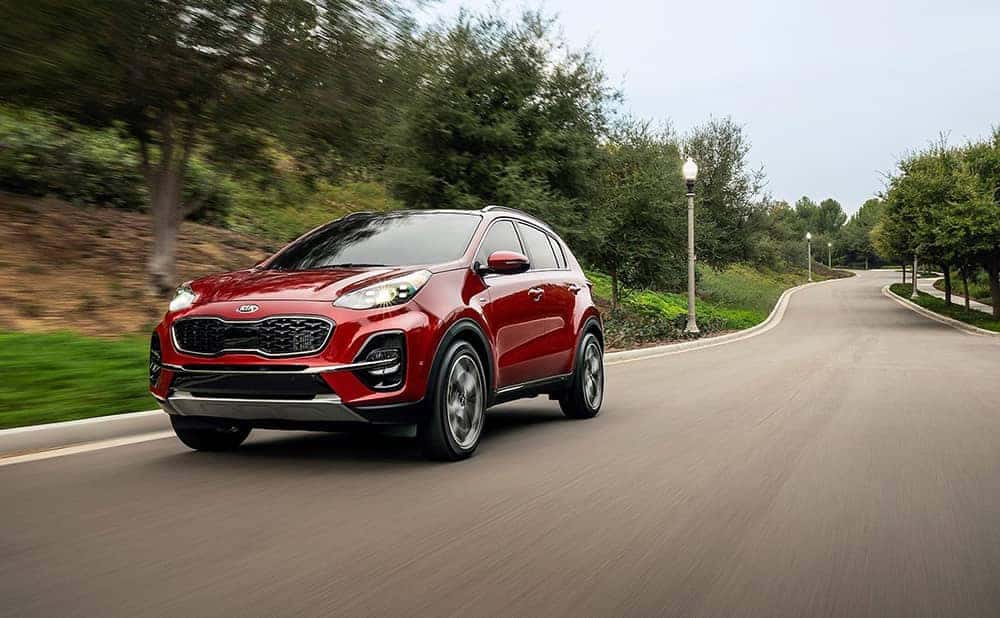 2020 Kia Sportage Driving