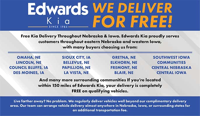 Edwards Kia We Deliver For Free!