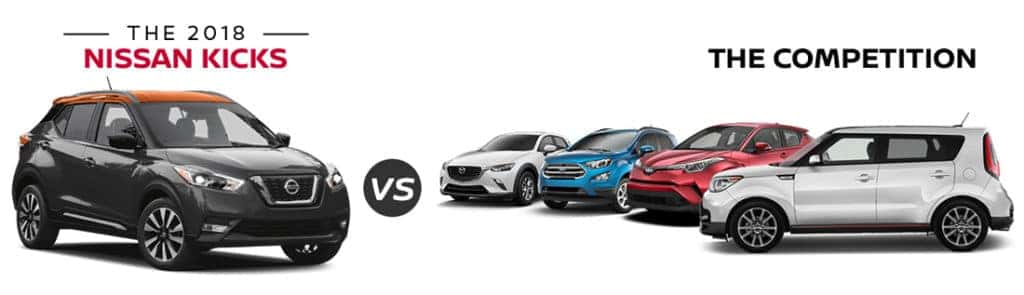 2018 Nissan Kicks vs the competition at Council Bluffs Nissan dealership near Omaha