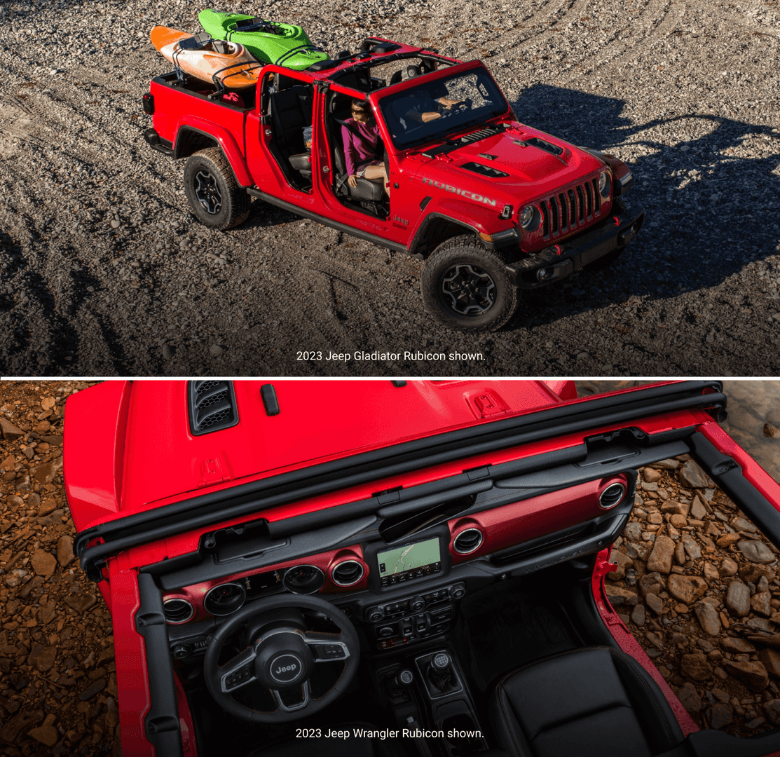 Jeep Gladiator Vs. Jeep Wrangler: How Are They Different?