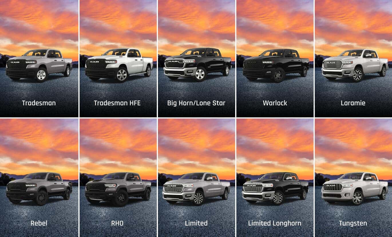 2025 Ram 1500 Trim Levels