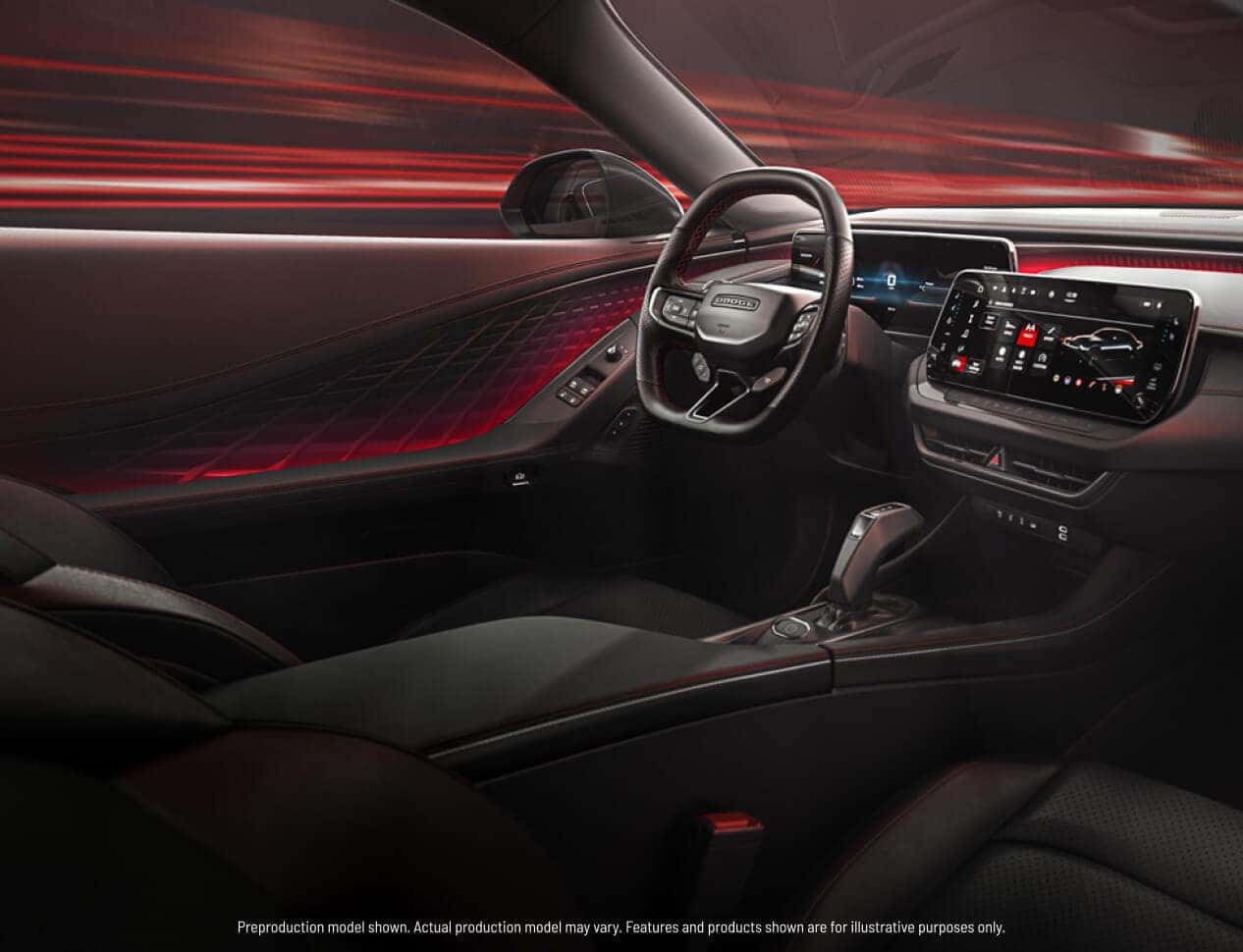 Electric Dodge Charger Interior & Design
