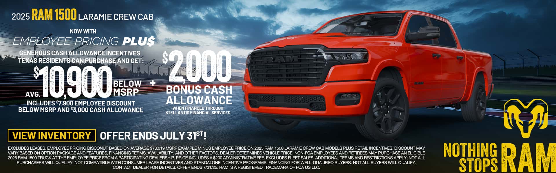 CTBC-25Ram1500-EPP-BelowMSRP-CASH-JUL-TX