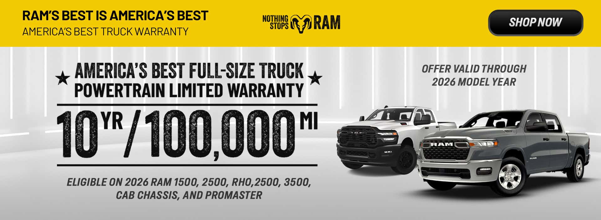 Ram Truck Warranty Slide