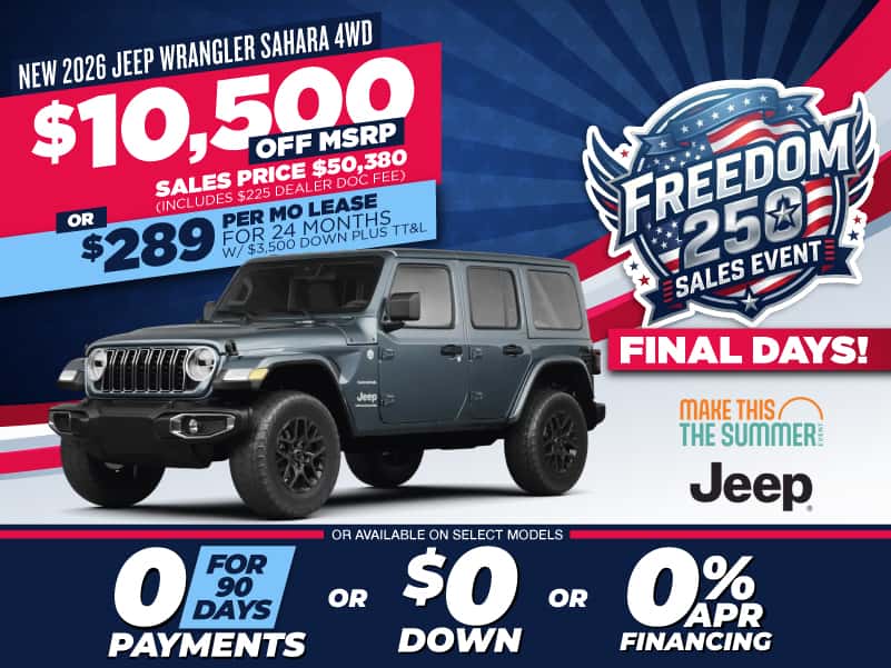 Wrangler Sahara