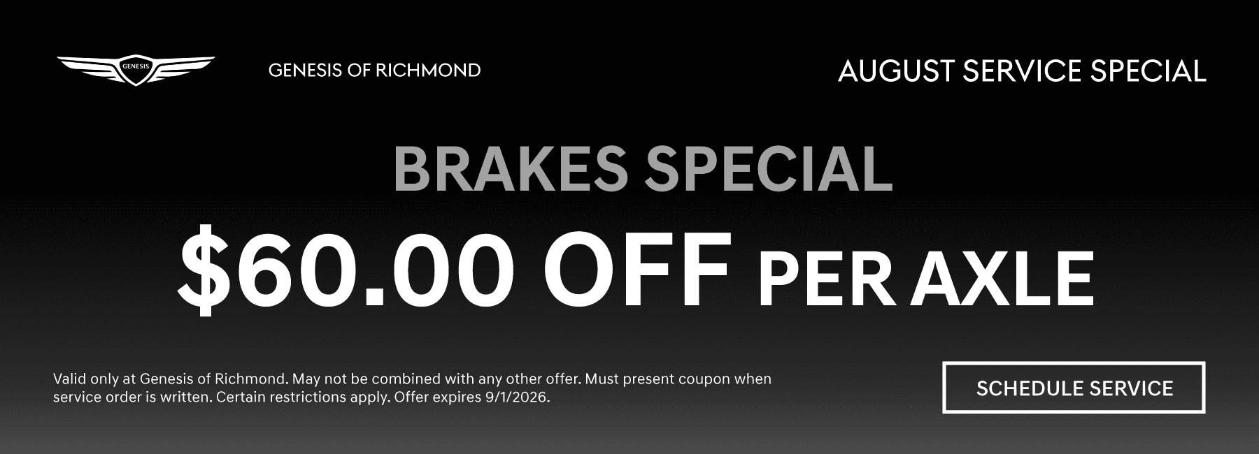 Brakes Special