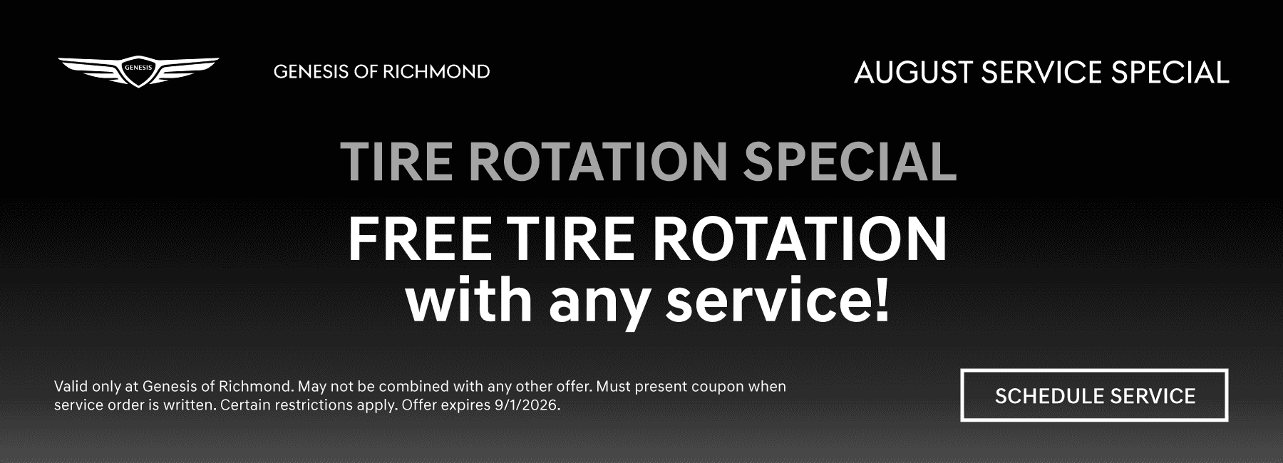 Tire Rotation Special