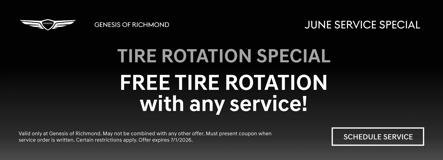 Tire Rotation Special