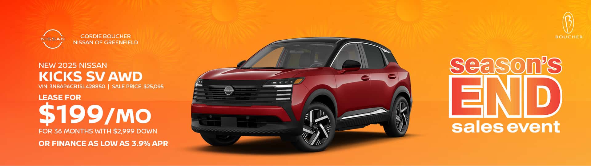 Aug 25 - 2025 Nissan Kicks SV AWD in Greenfield, WI