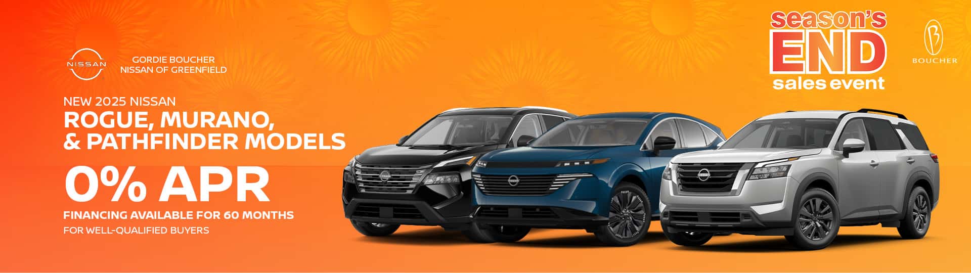 Aug 25 - 2025 Nissan Rogue, Murano, and Pathfinder Models in Greenfield, WI