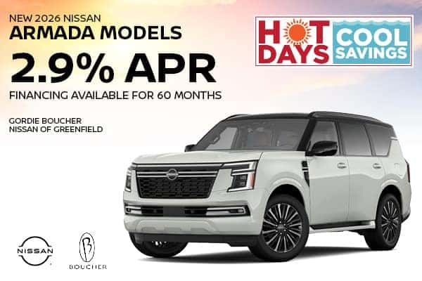 Save on a NEW 2026 Nissan Armada!