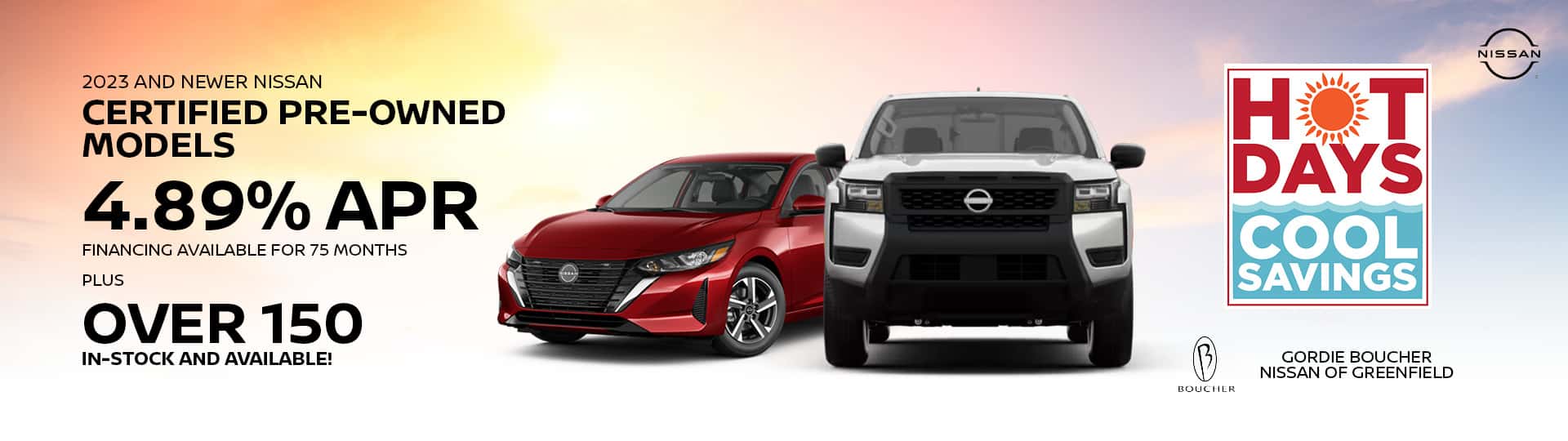 Save on 2023 and Newer Nissan Certified Pre-Owned Models in Greenfield, WI
